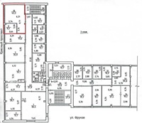 План 3 этаж Бизнес-центр на ул. Фрунзе, д. 4 / Красный проспект, д. 47. Увеличить?