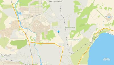 Местоположение на карте 2ГИС производственно - складского комплекса на ул. Героев Танкограда, 17п в Челябинске